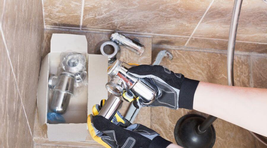 Professional gutter cleaning in Lambrook, AR